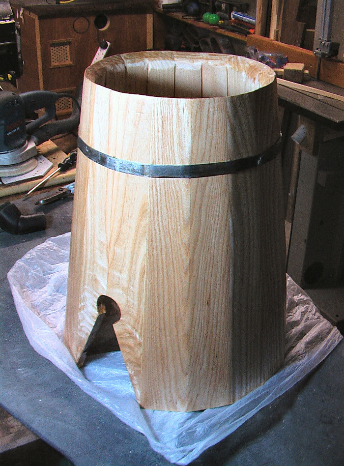 Making an Atabaque (Capoeira Drum) – part 1, the stand